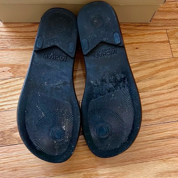 Michael Kors black holly jelly sandal rope size 7 - Picture 6 of 6